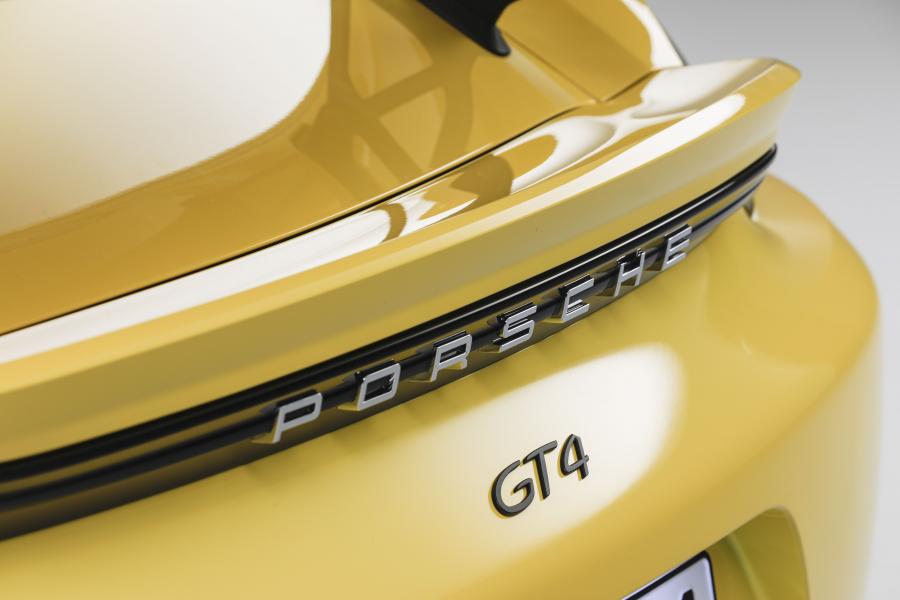 Логотип Porsche 718 Cayman GT4 (982C) 2019 года  (WW) (фото 20 из 190)